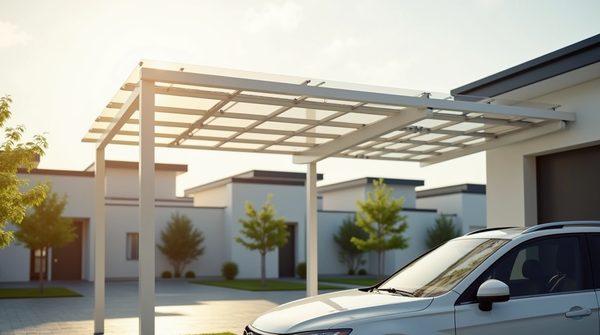 Ombrière photovoltaïque : un abri rentable pour vos véhicules