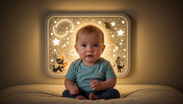 Veilleuse murale pour bébé : la douceur pour des nuits paisibles